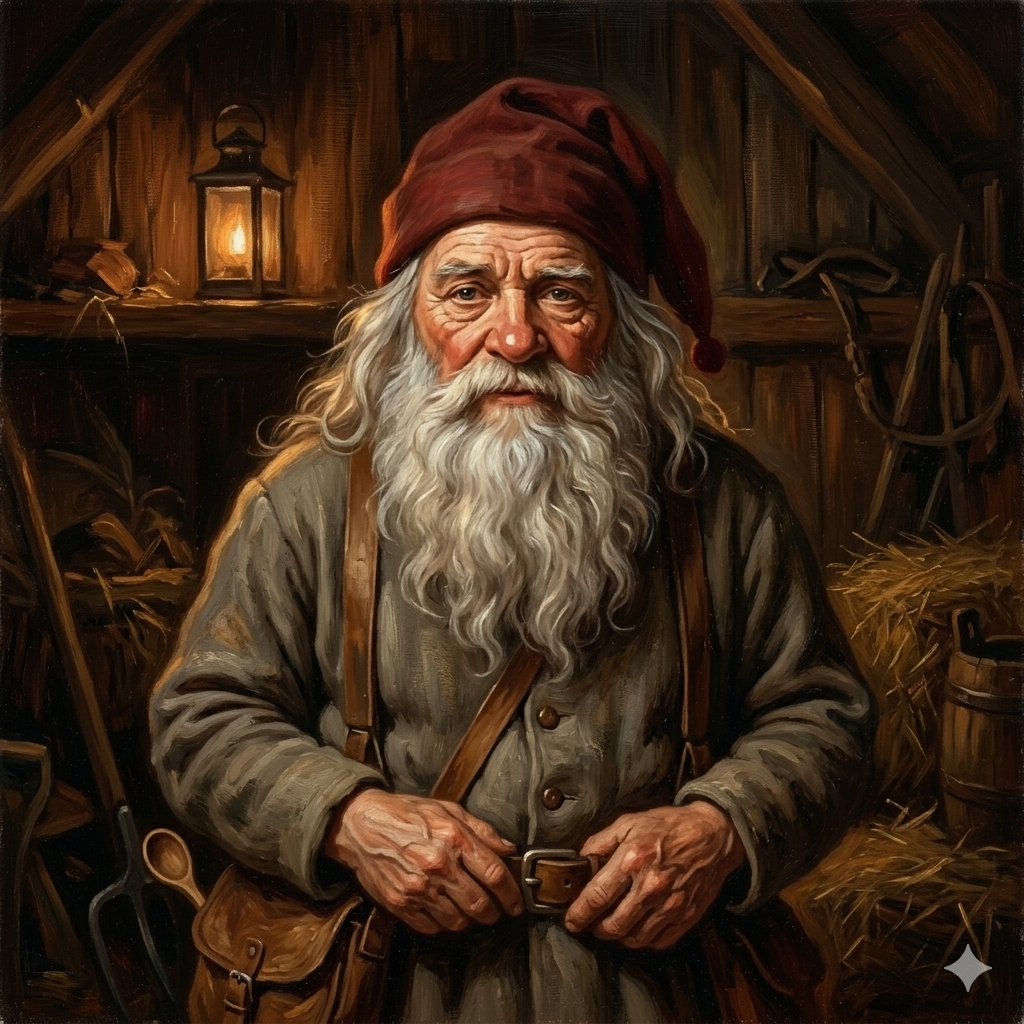 Painterly portrait of Tomte